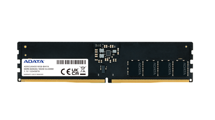 威刚工业级DDR5 CUDIMM内存条 威刚工业级DDR5 CUDIMM内存条